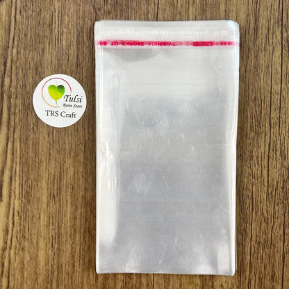 Keychain / Jewellery Card Transparent Bag Tulsi Resin Store