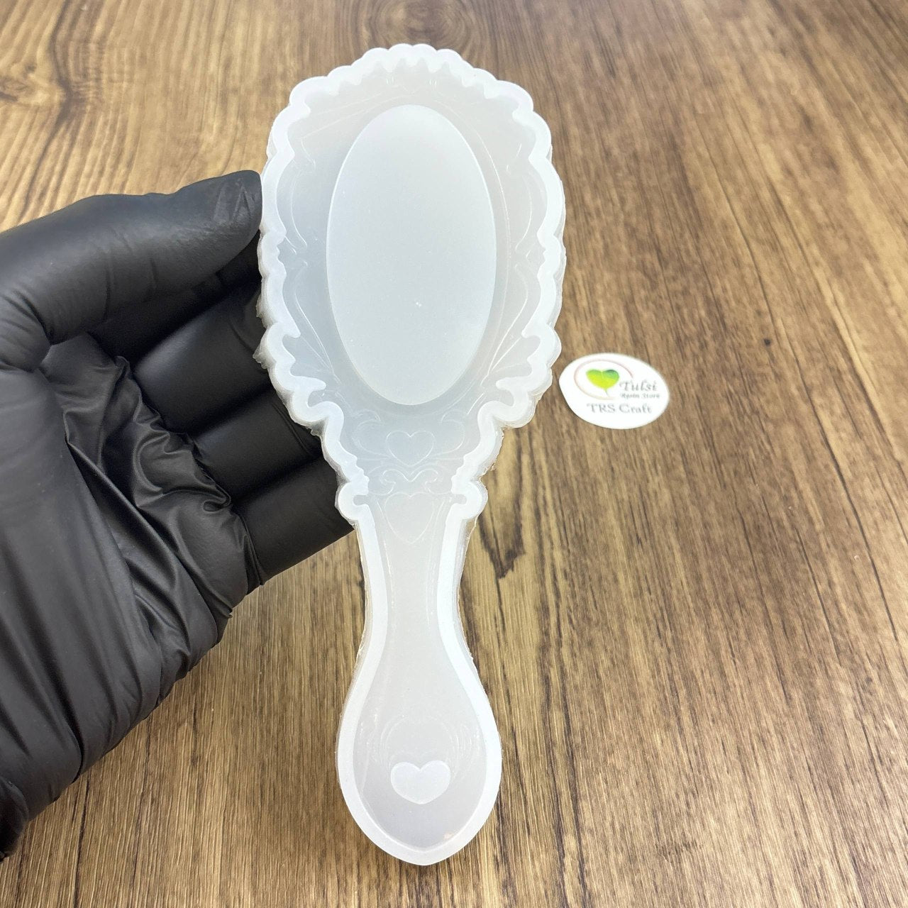 Oval Mirror & Magic Wand Mould Tulsi Resin Store