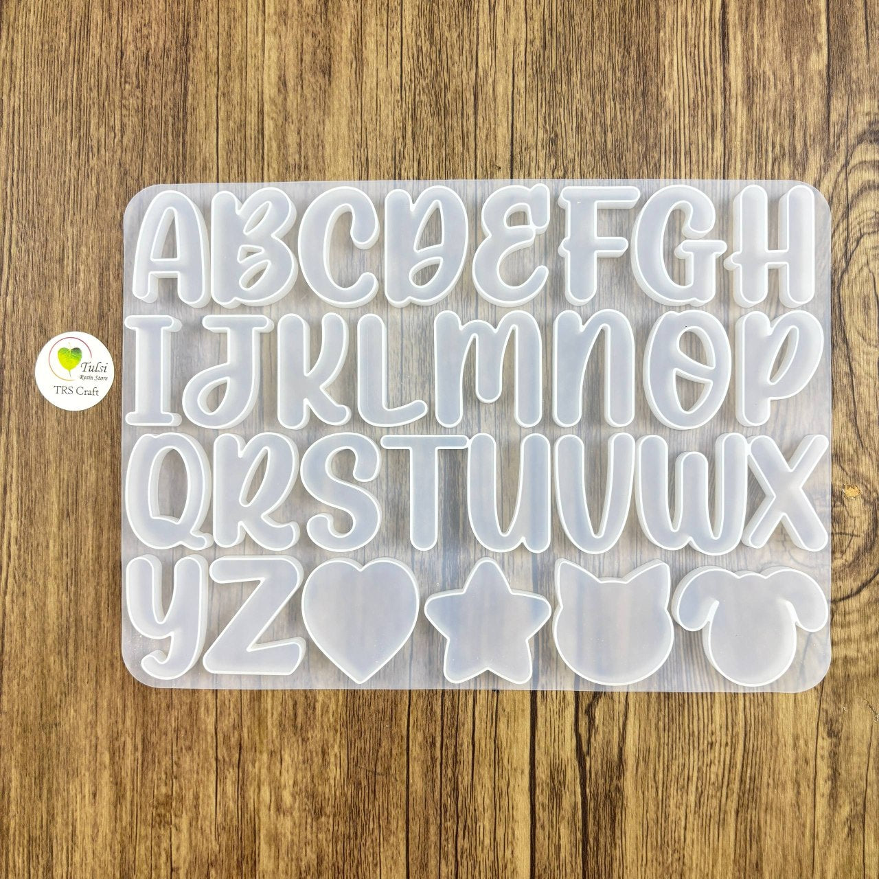 Doodle Back Alphabet Mould