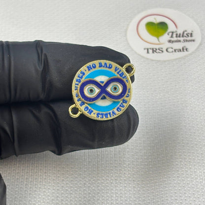 Evil Eye Charm With Two Hooks - G