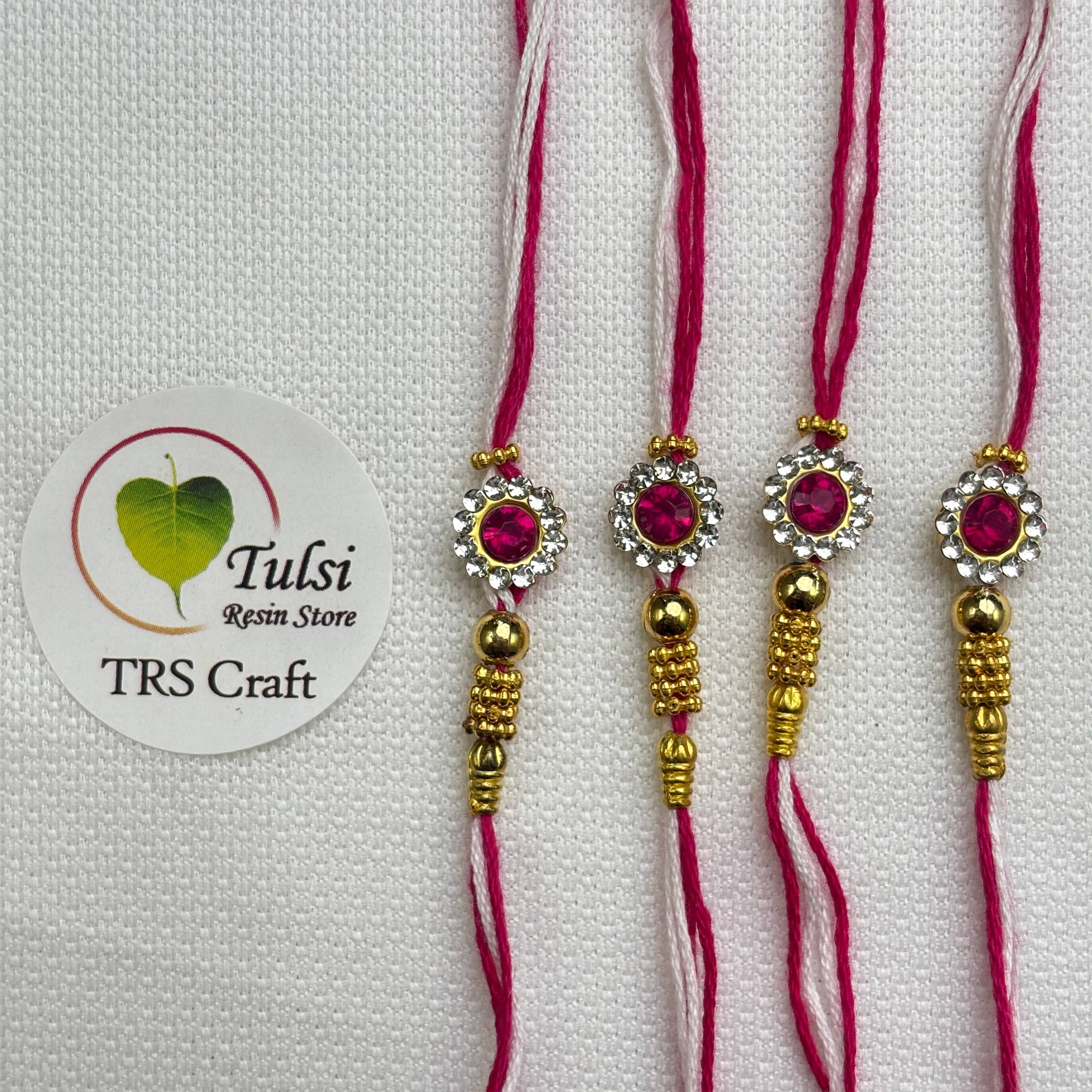 Bracelet Rakhi Thread (G) (2Pair)
