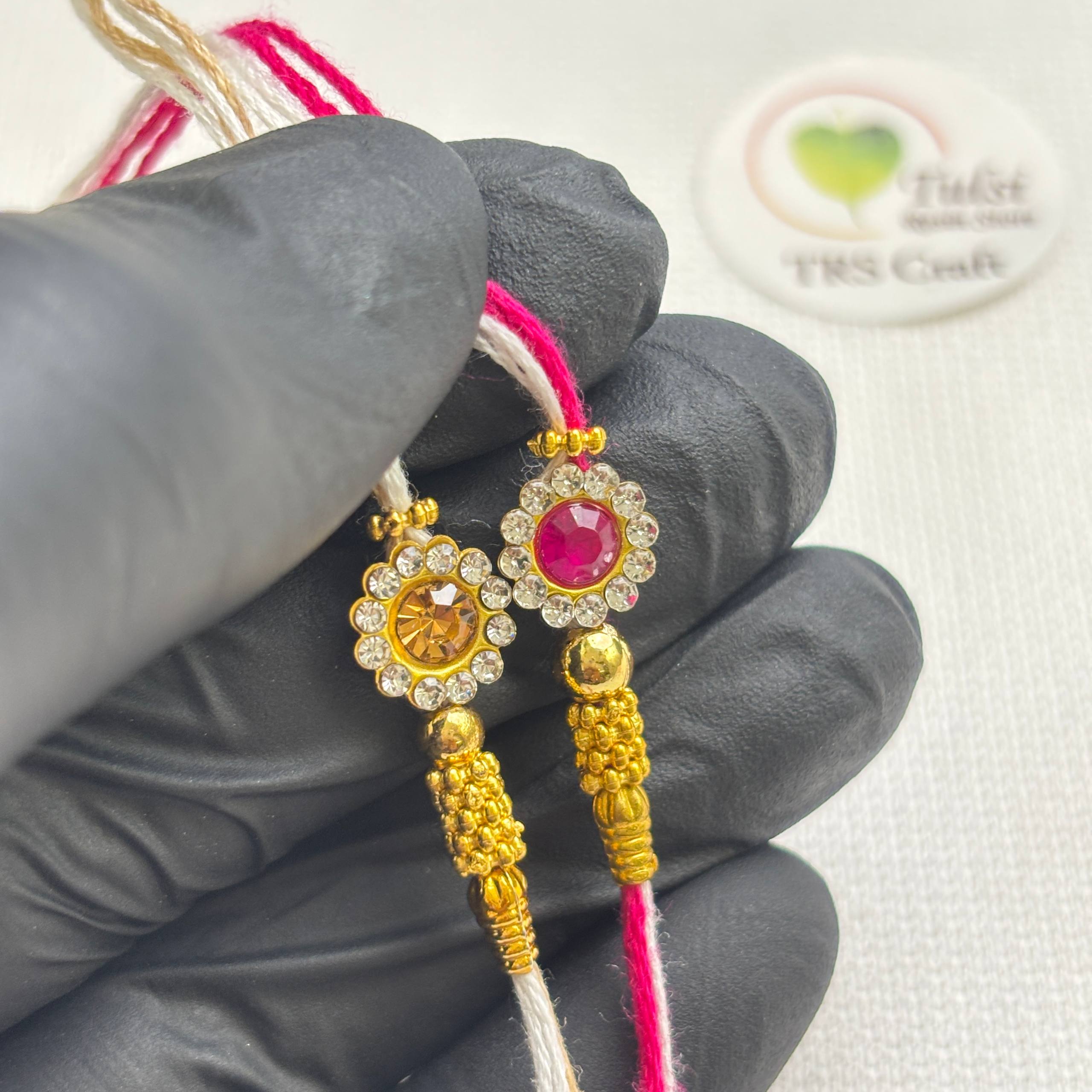 Bracelet Rakhi Thread (G) (2Pair)
