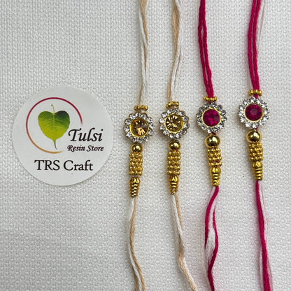 Bracelet Rakhi Thread (G) (2Pair)