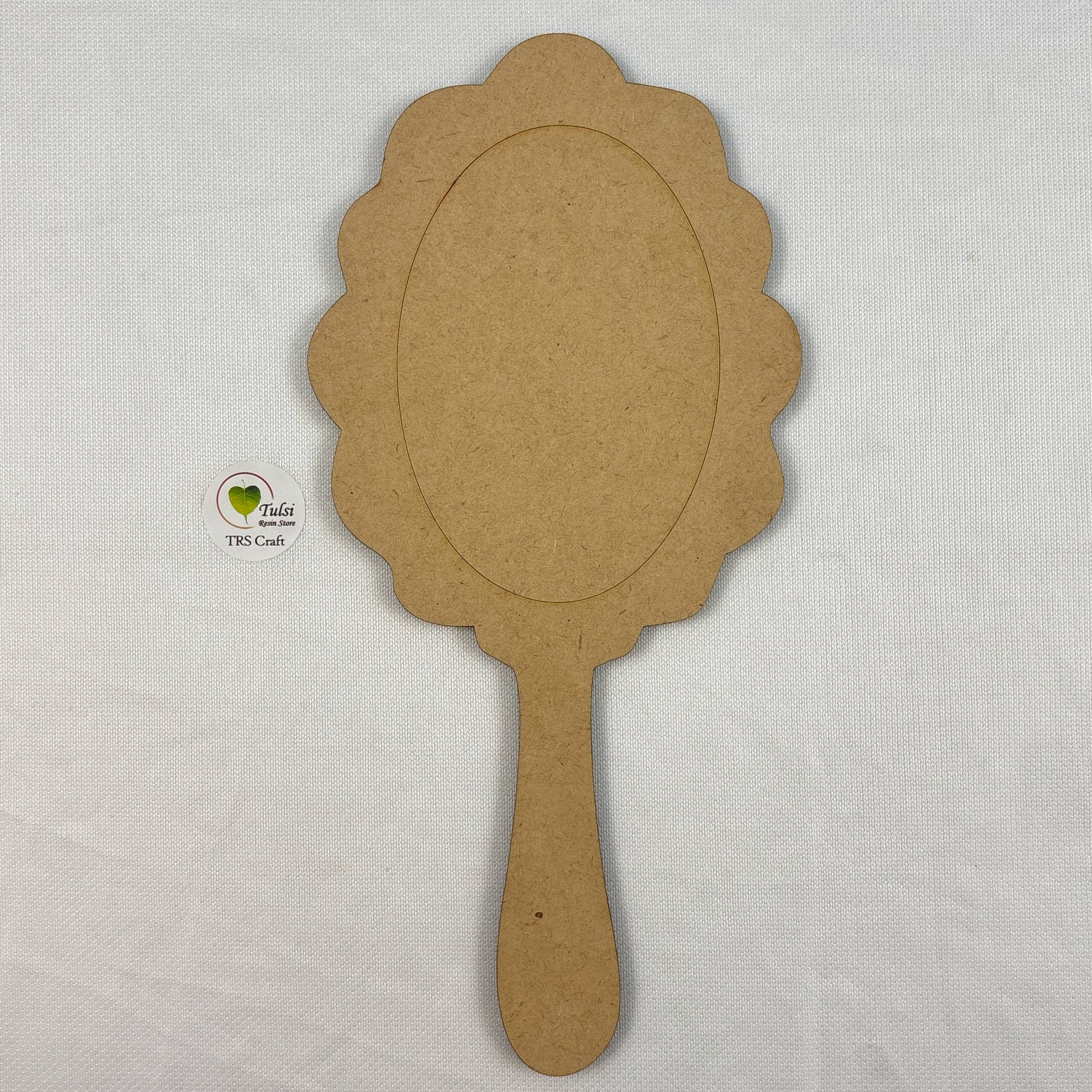 MDF Hand Mirror Base (B)