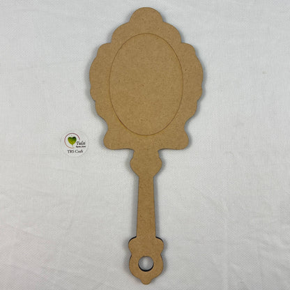 MDF Hand Mirror Base (A) - - Tulsi Resin Store