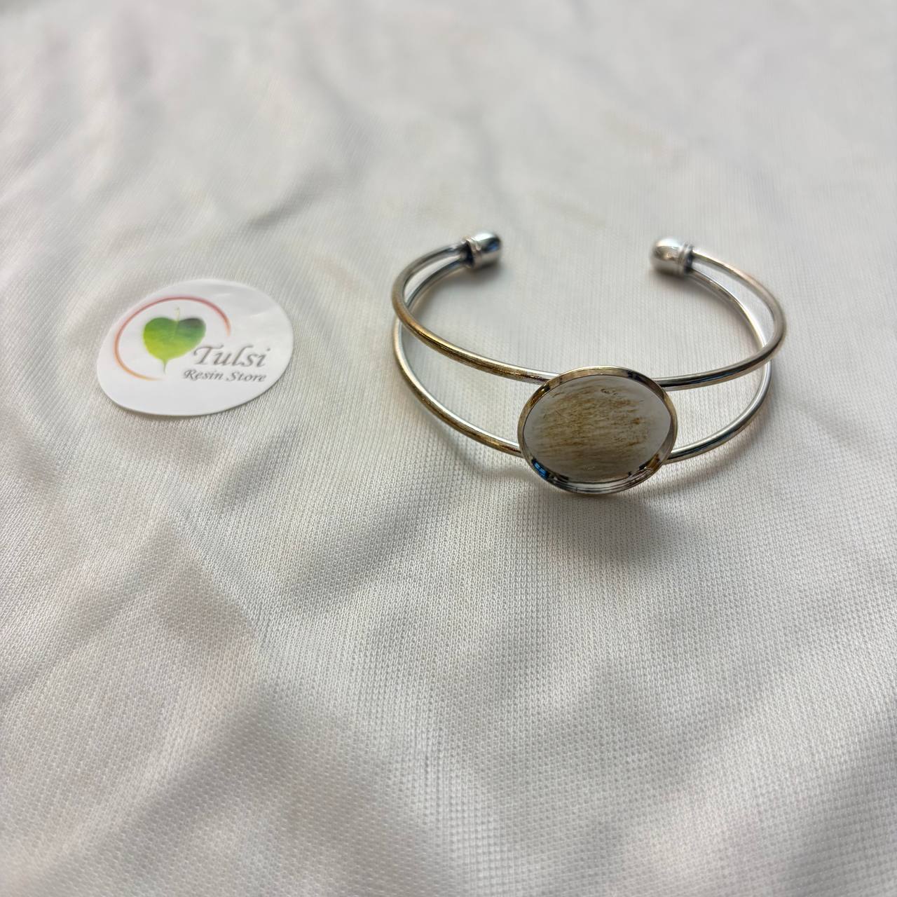 Designer Silver Bracelet - (A)