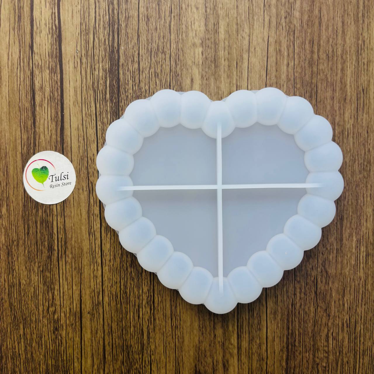 Bubble Edge Heart Trinket Mould