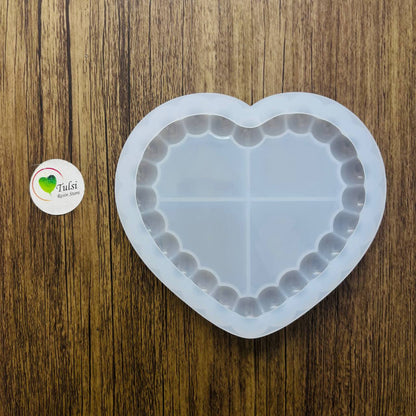 Bubble Edge Heart Trinket Mould
