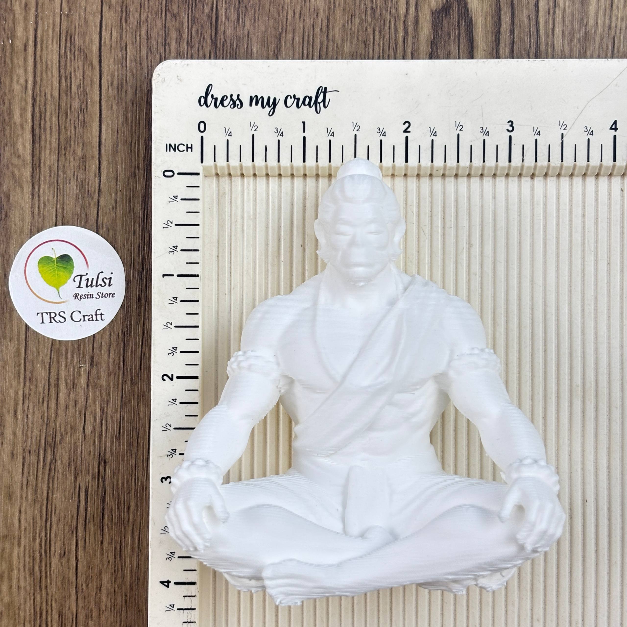 3D Miniature (A25) - Hanuman Ji - - Tulsi Resin Store