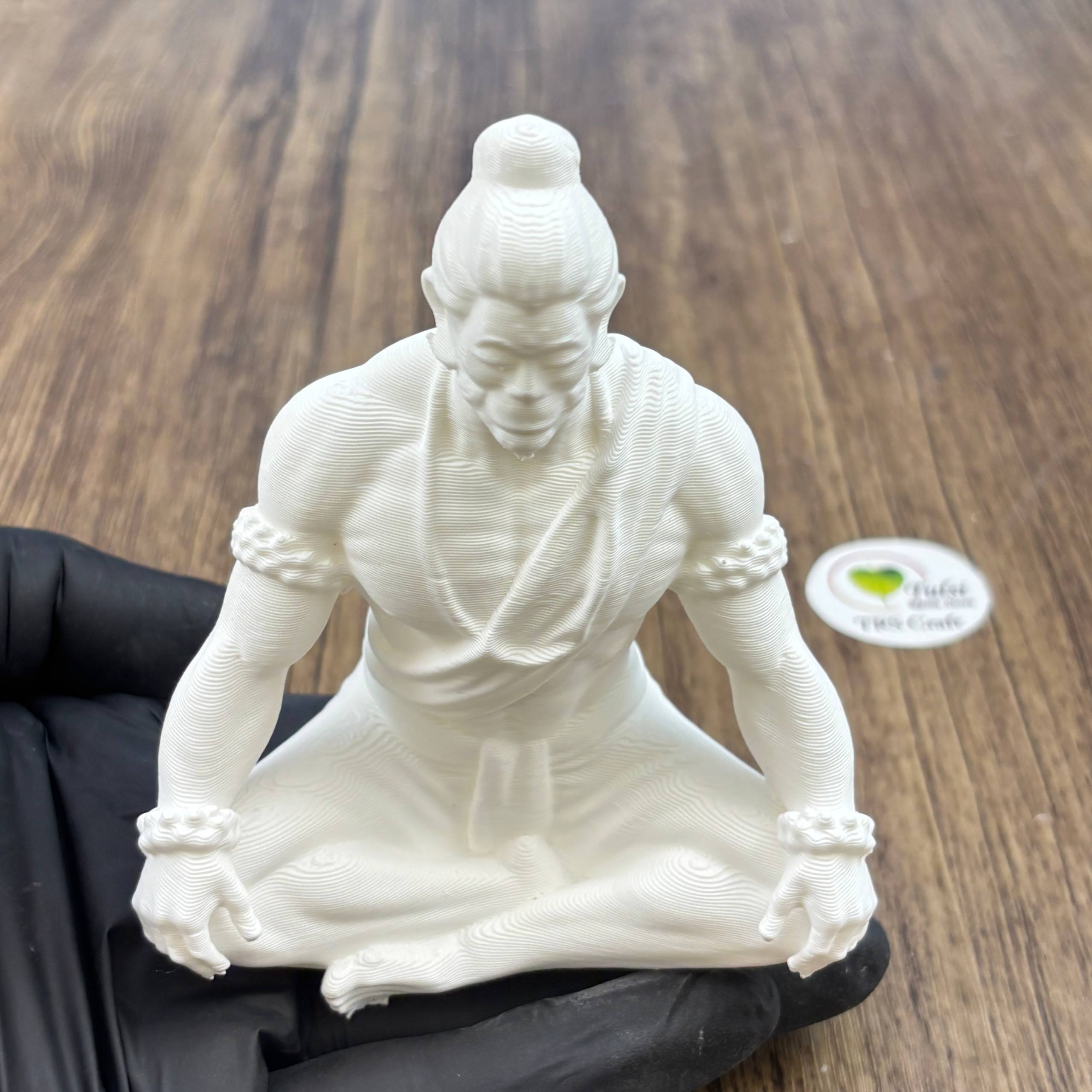 3D Miniature (A25) - Hanuman Ji - - Tulsi Resin Store