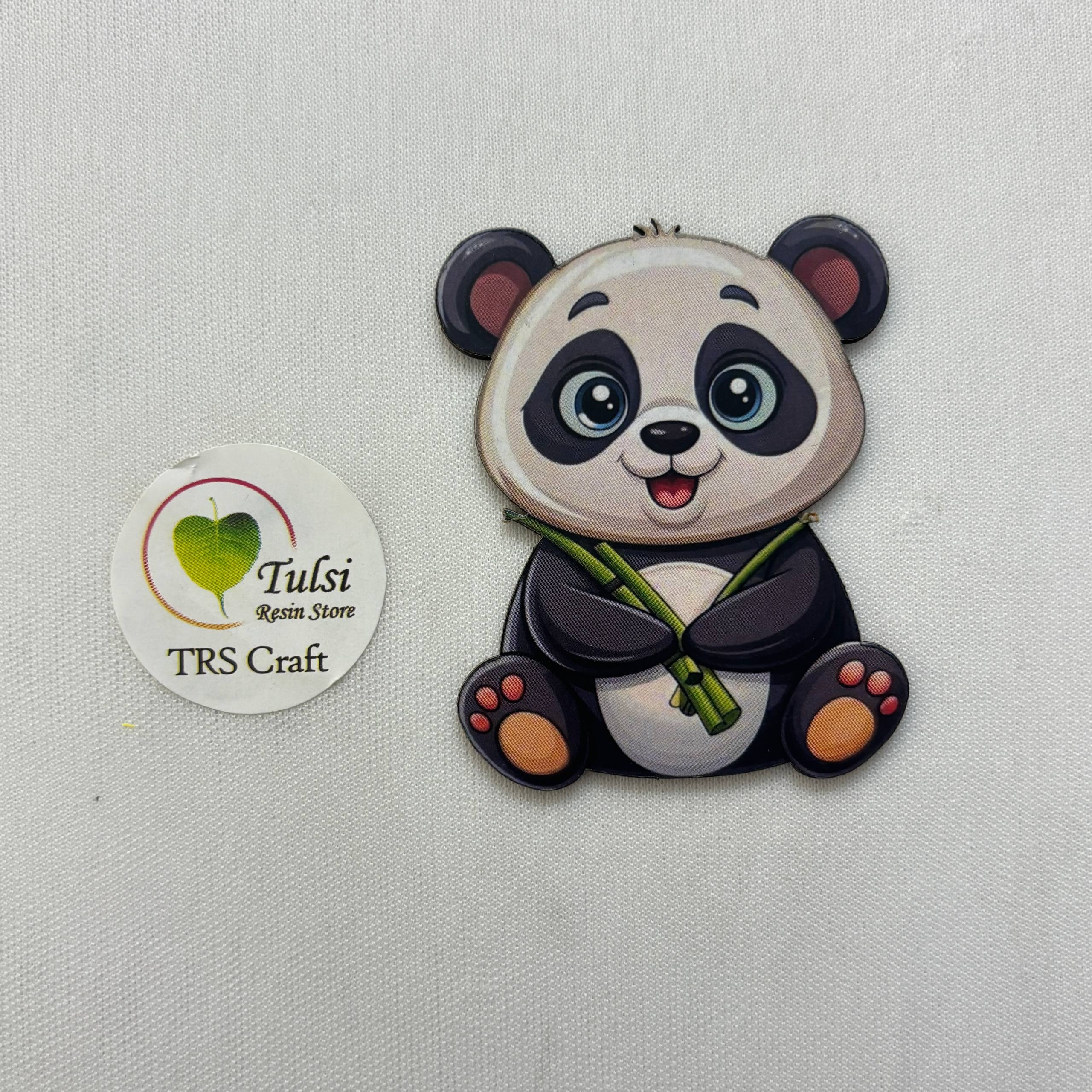 MDF Printed Panda Cutout