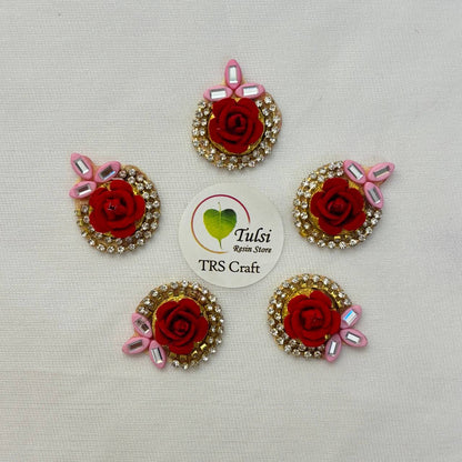 Patch/Booty (F) - Designer Red Rose