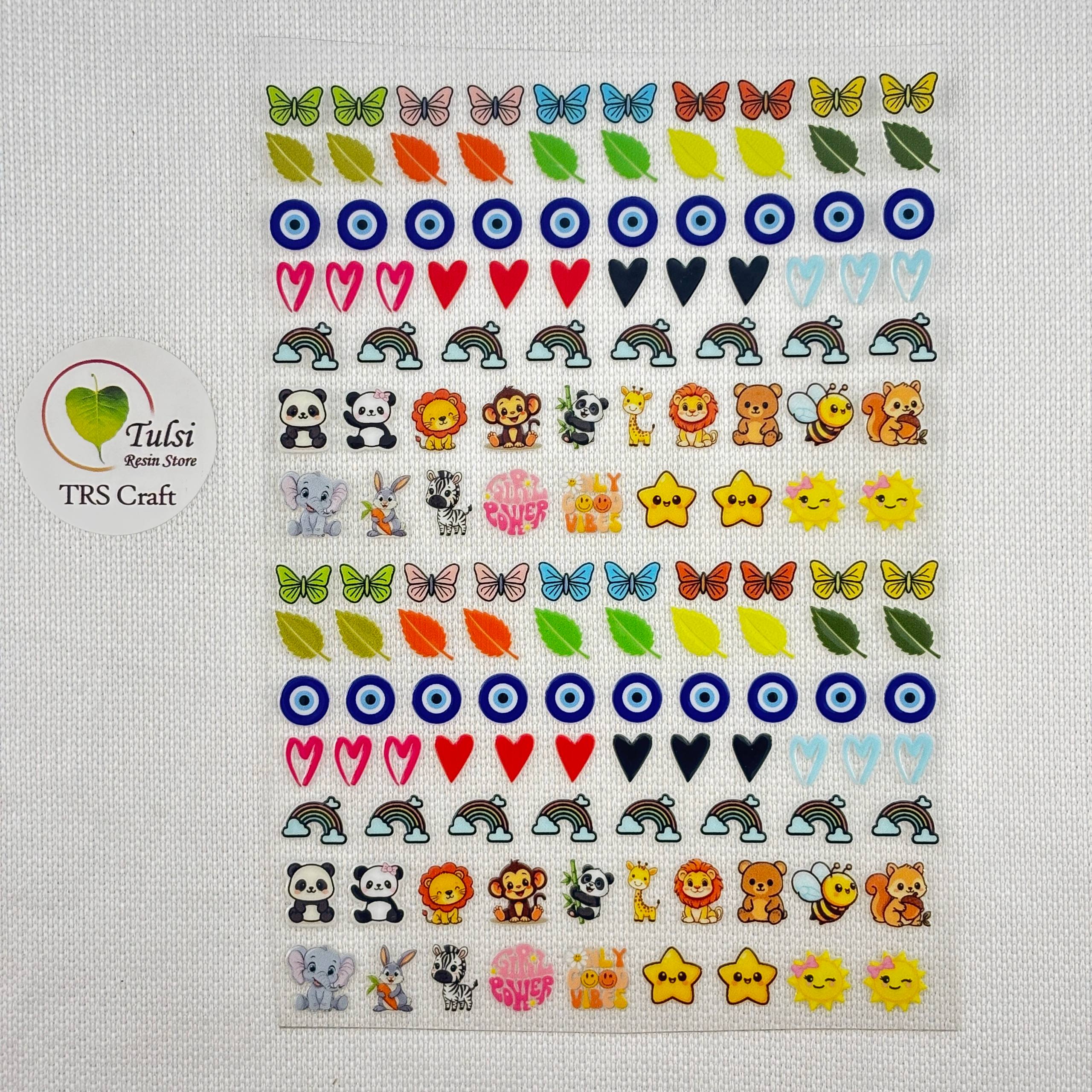 A6 UV DTF Sticker - Mix Rakhi (K) – Tulsi Resin Store
