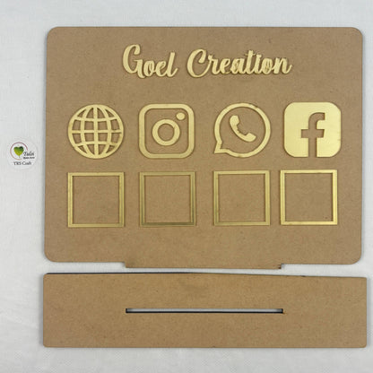 Custom Scanner Frame with Cutouts Set - - Tulsi Resin Store