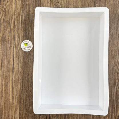 50 MM Deep Rectangle Mould 6" By 9" Tulsi Resin Store