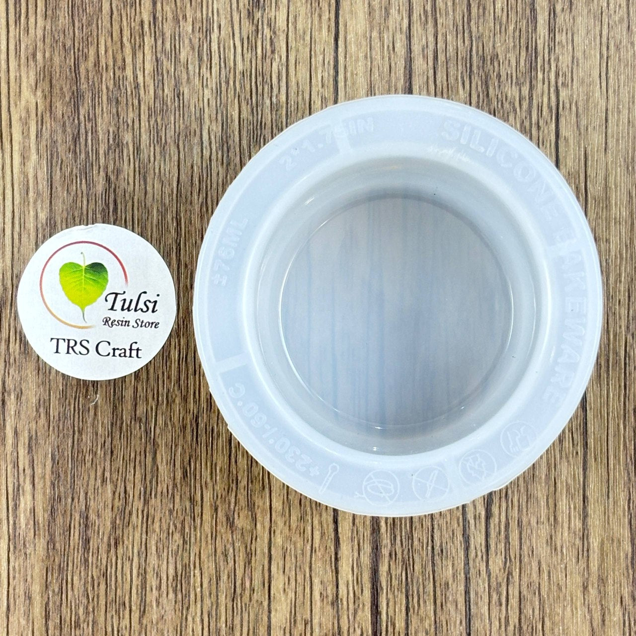 40MM Deep Round Mould 2 Inch Tulsi Resin Store