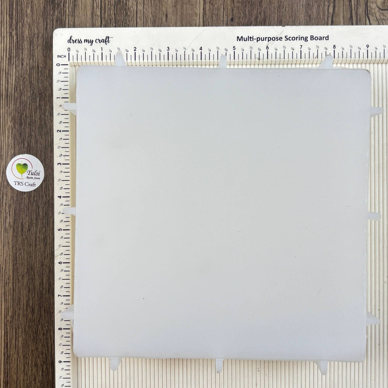 50 MM Deep Square Mould Tulsi Resin Store