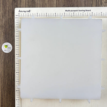 50 MM Deep Square Mould Tulsi Resin Store