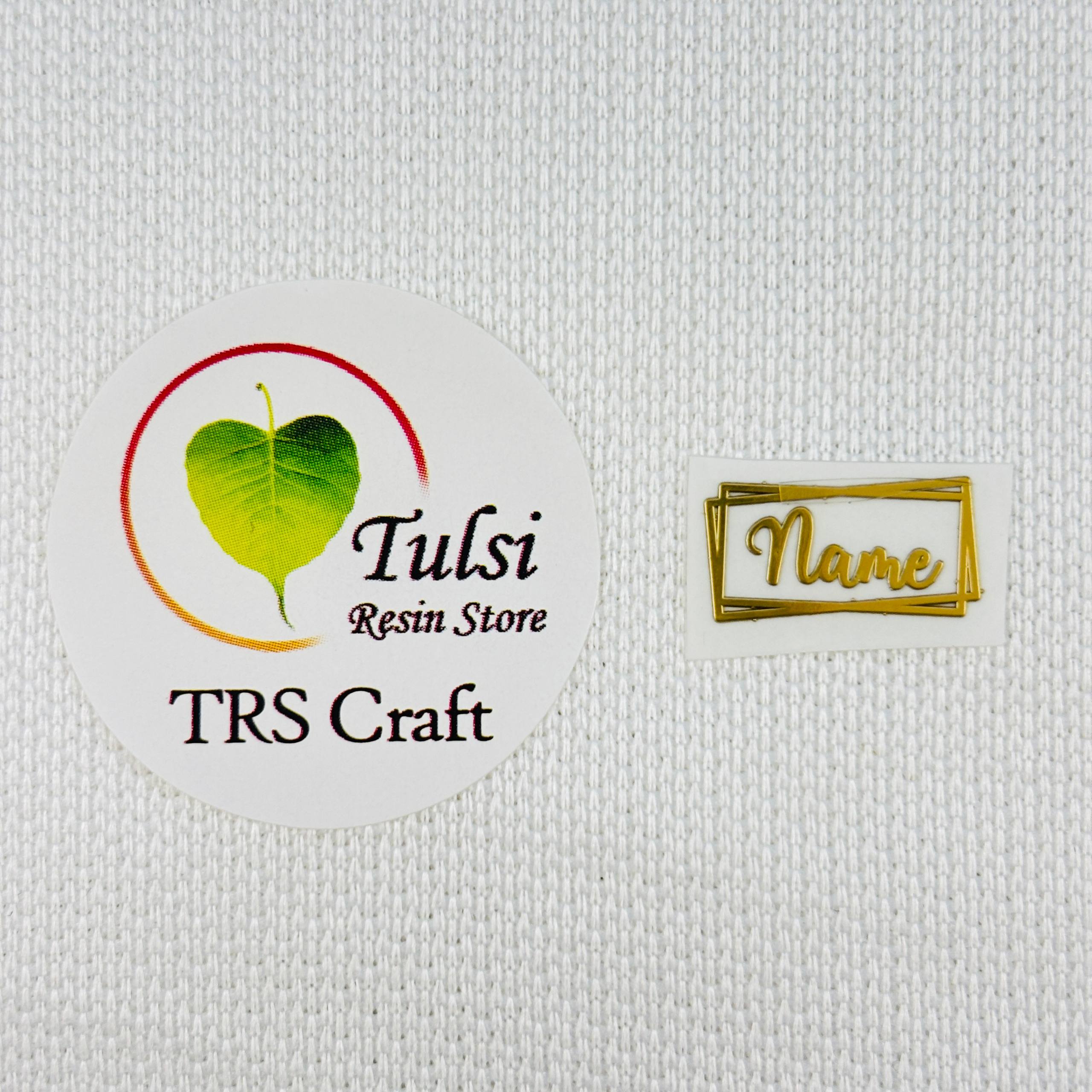 Custom Metal Sticker - For Rakhi (A005)