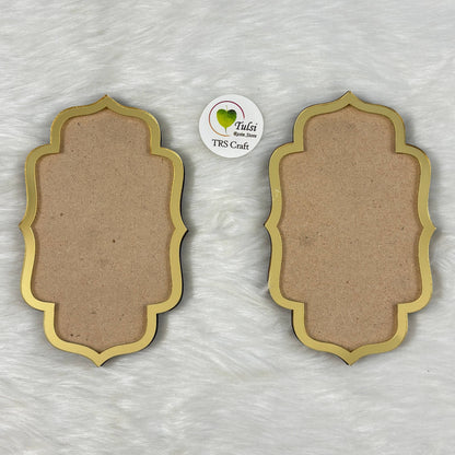 Mdf Wall Hanging / Toran Base (A) - Moroccon (1 Piece)