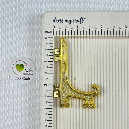 Plastic Clock Stand - Gold - #colour_ 3" - Tulsi Resin Store