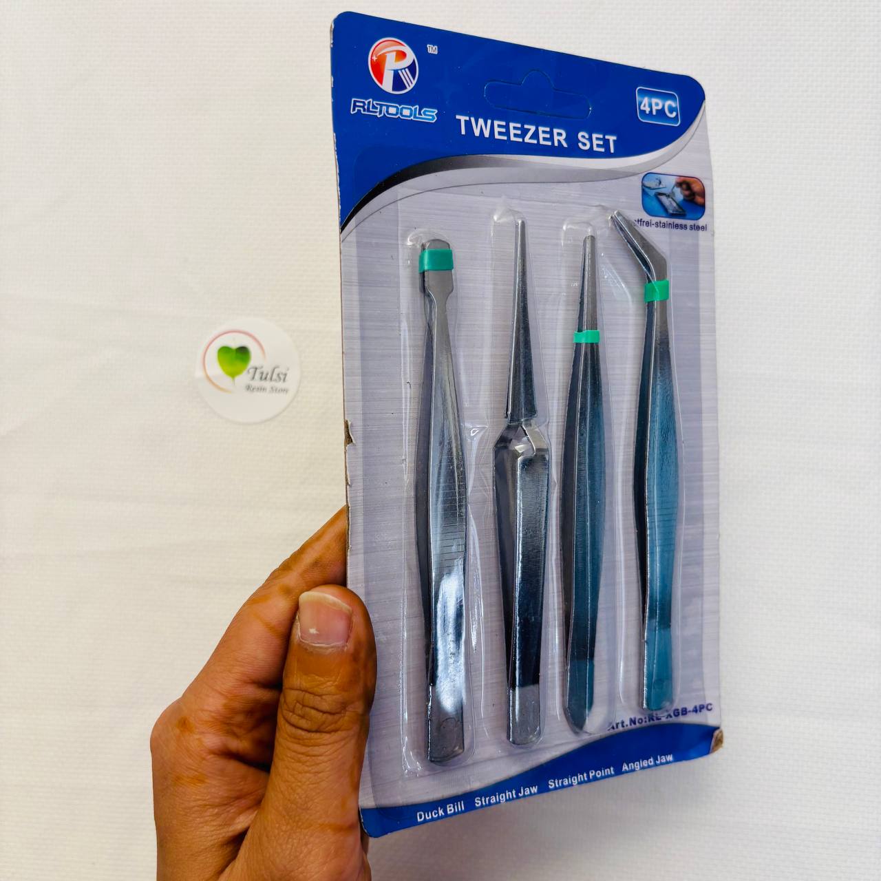 Tweezers - Set of 4