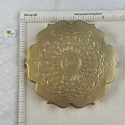 Metal Urli Bowl (A020) - Lotus 9"