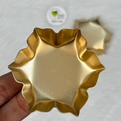 Metal Urli Bowl (A021) - Lotus 2.5"