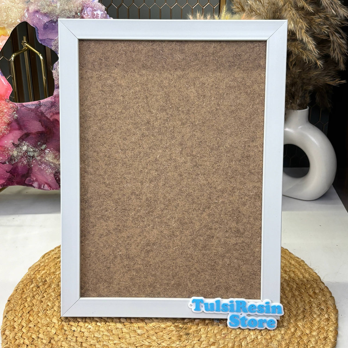 Photo Frame Without Glass- 3D Flower Preservation