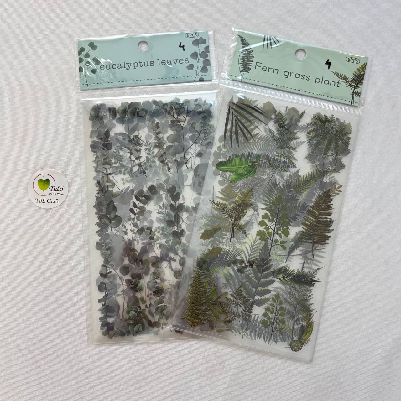 Transparent Sticker Sheet - Leaf (A3)