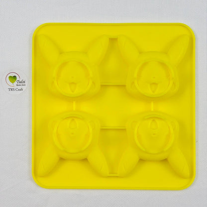 Cartoon Mould (E) - Pikachu Tulsi Resin Store