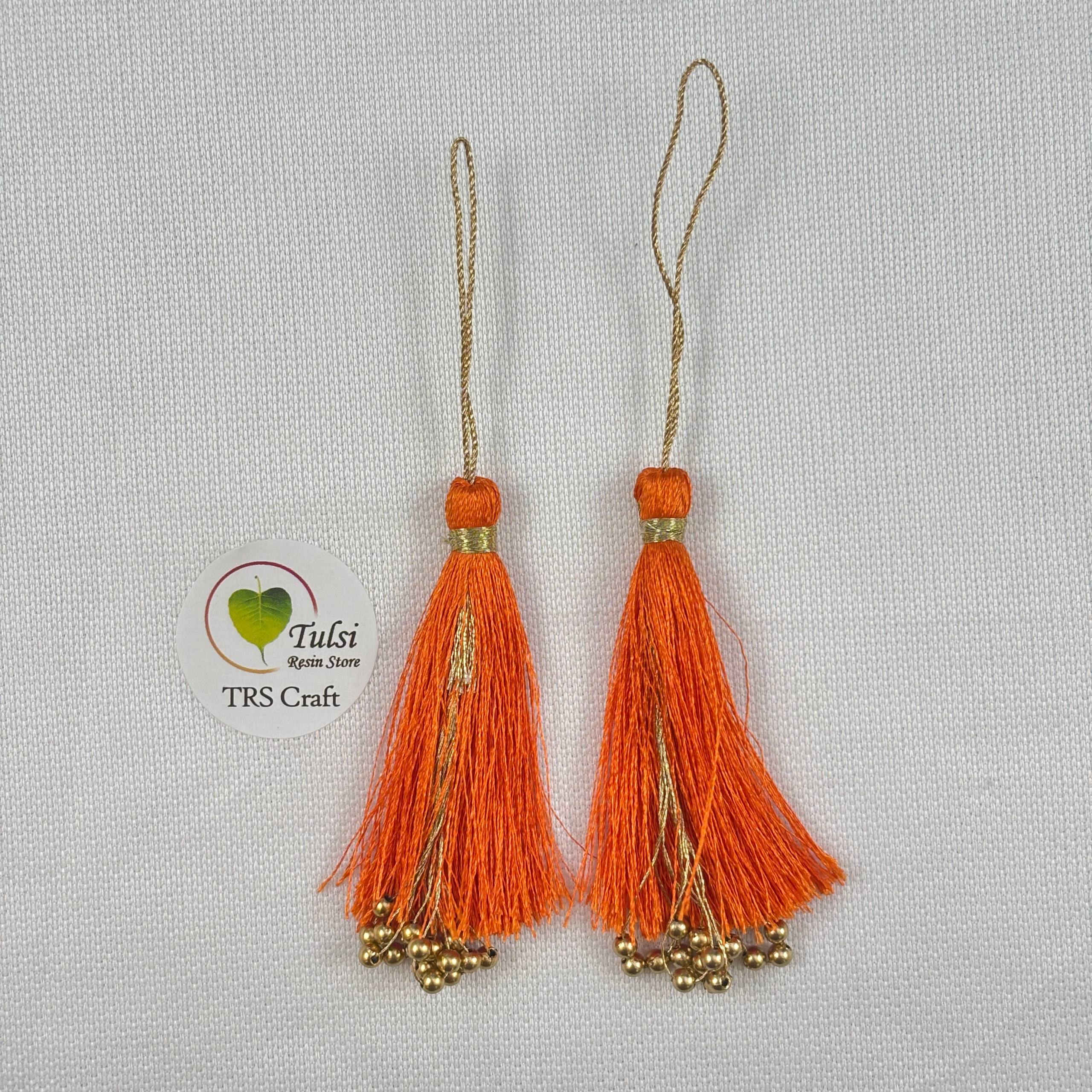 Rakhi Hanging (E) Orange Tulsi Resin Store