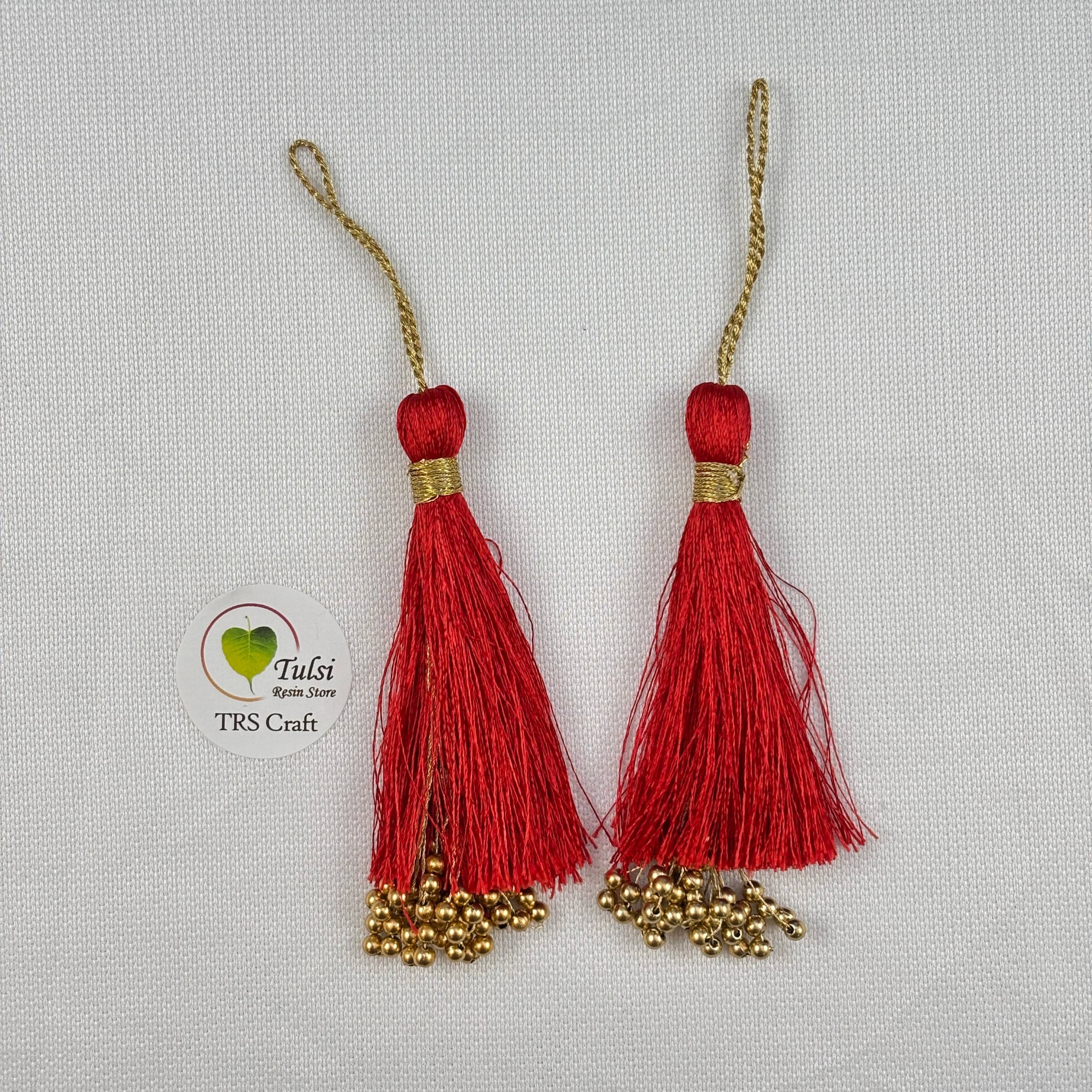 Rakhi Hanging (E) Red Tulsi Resin Store