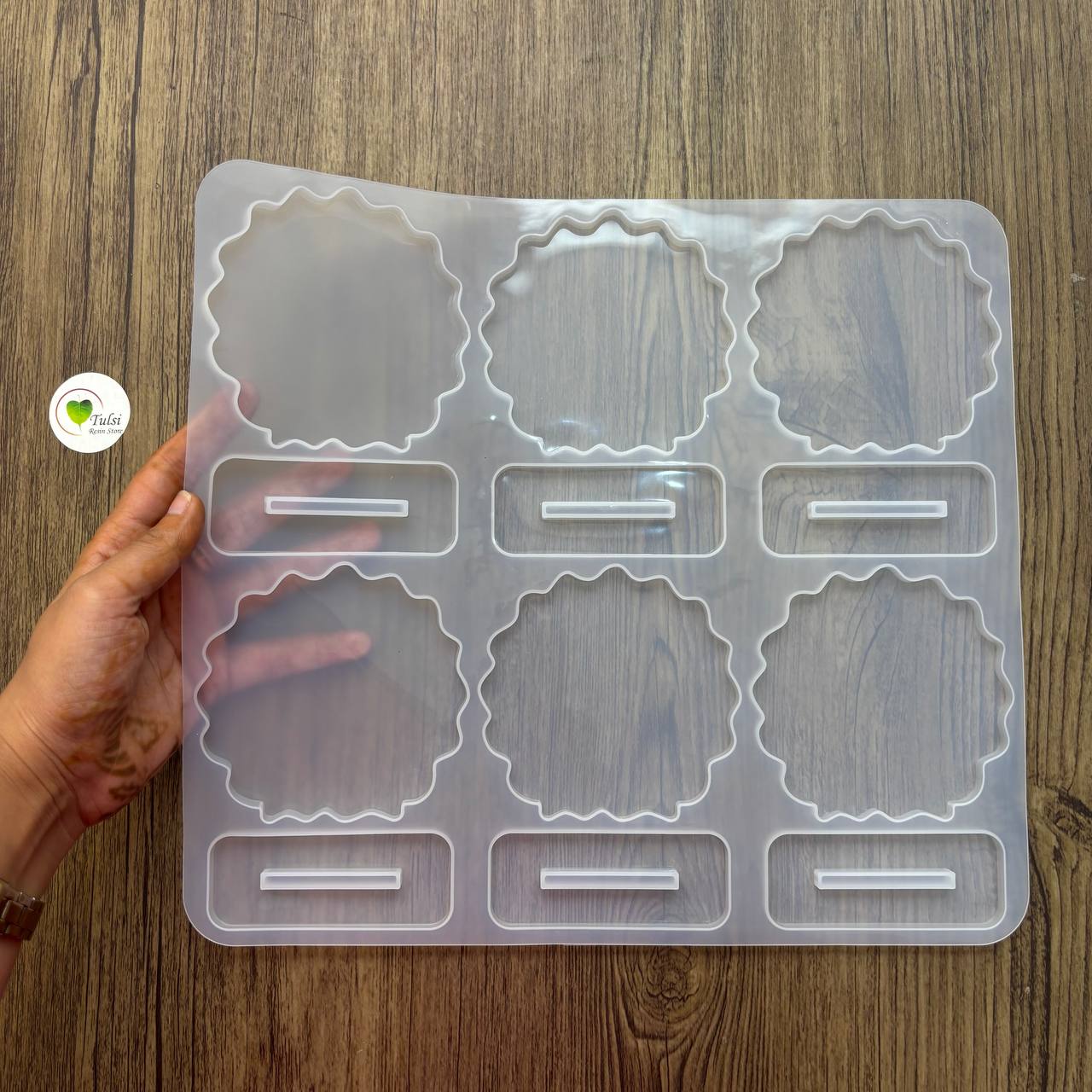 Round Frame With Stand Mould (B) - 6 Cavity Big
