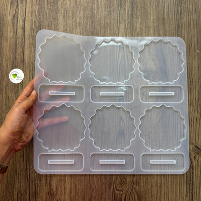 Round Frame With Stand Mould (B) - 6 Cavity Big