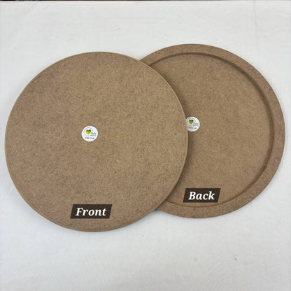 MDF Rounded Edge Frame/Nameplate Base - Round