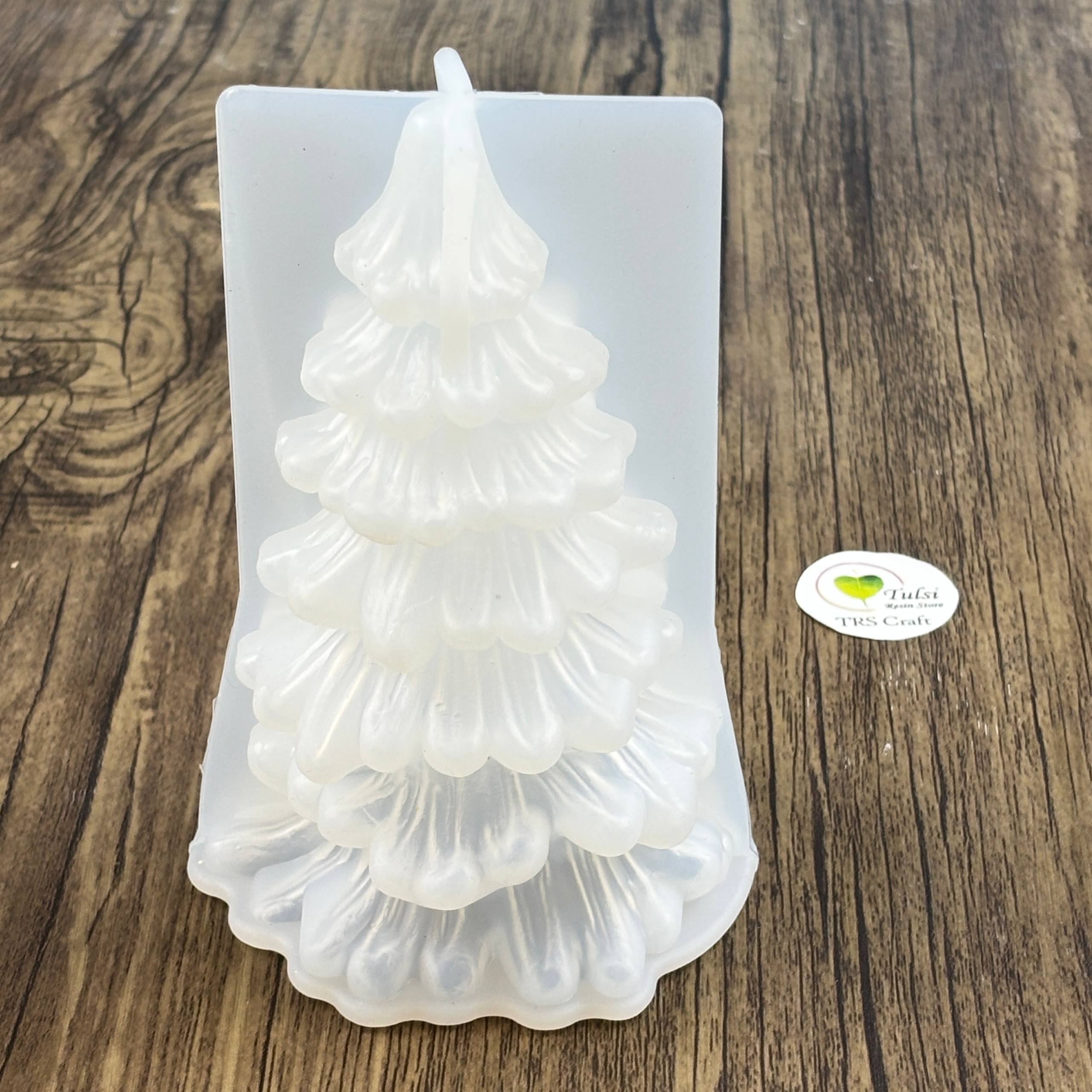 Christmas Tree Candle Mould (D) Tulsi Resin Store