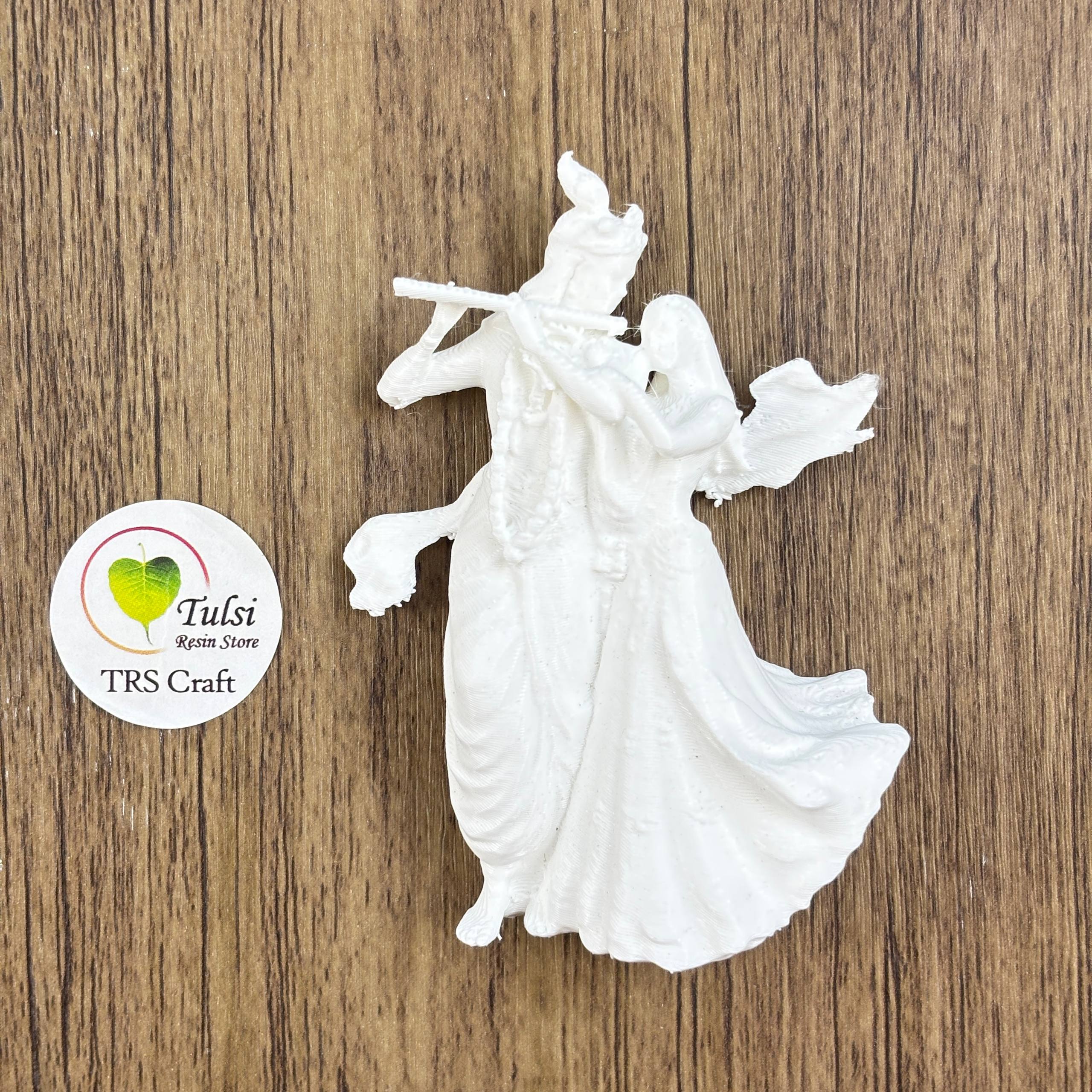 3D Miniature (A27) - Radha Krishna Tulsi Resin Store
