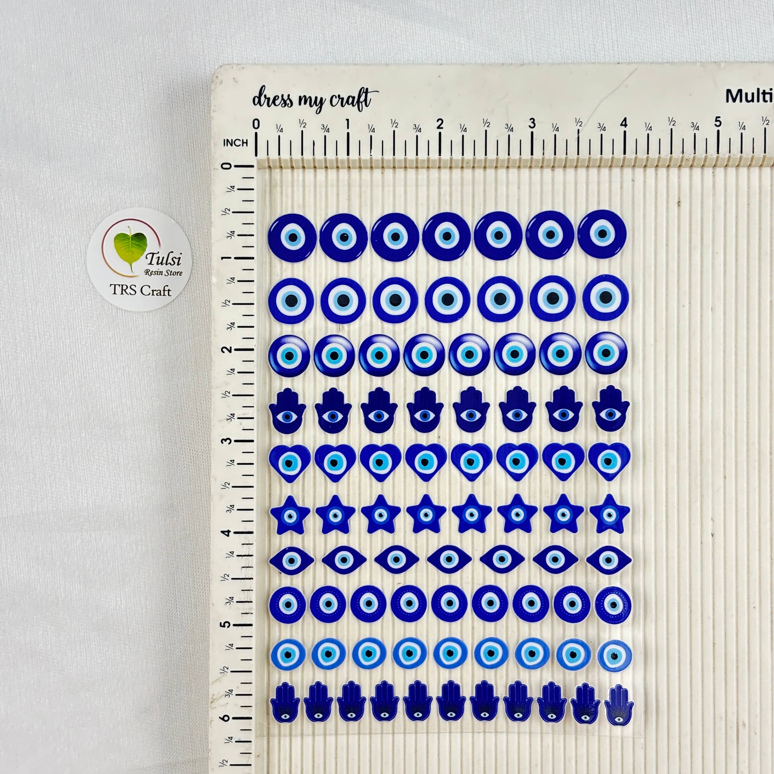 A6 UV DTF Sticker - Mix Rakhi (N) - - Tulsi Resin Store #colour_