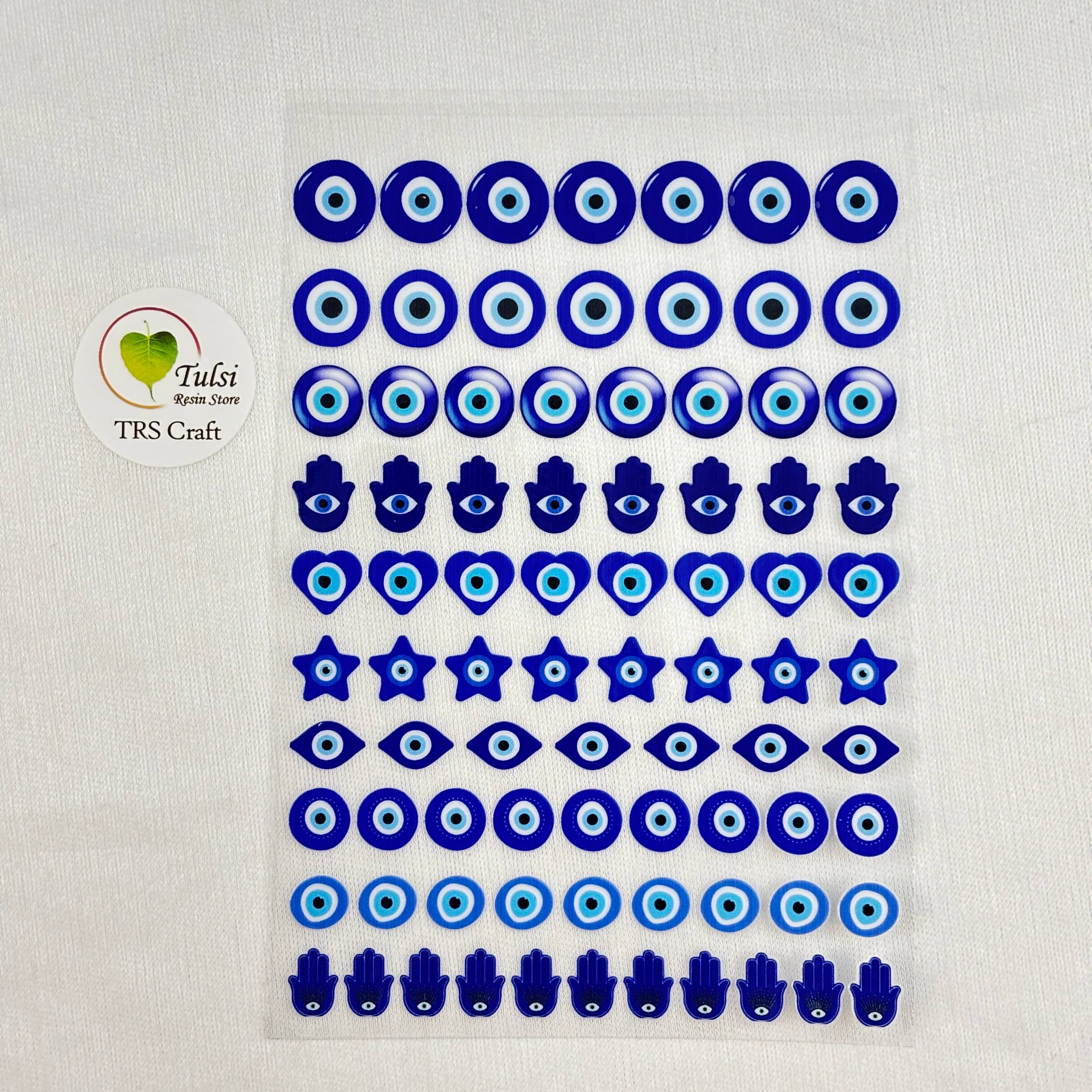 A6 UV DTF Sticker - Mix Rakhi (N) - - Tulsi Resin Store #colour_