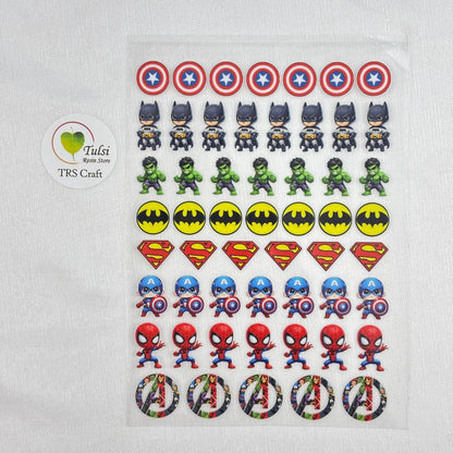 A6 UV DTF Sticker - Mix Rakhi (Q) Tulsi Resin Store