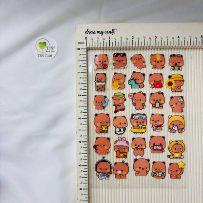 A6 UV DTF Sticker - Cartoon (A)