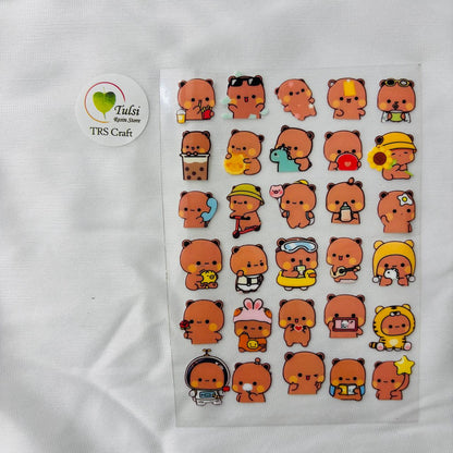 A6 UV DTF Sticker - Cartoon (A)