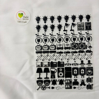 A6 UV DTF Sticker - SwitchBoard Icon