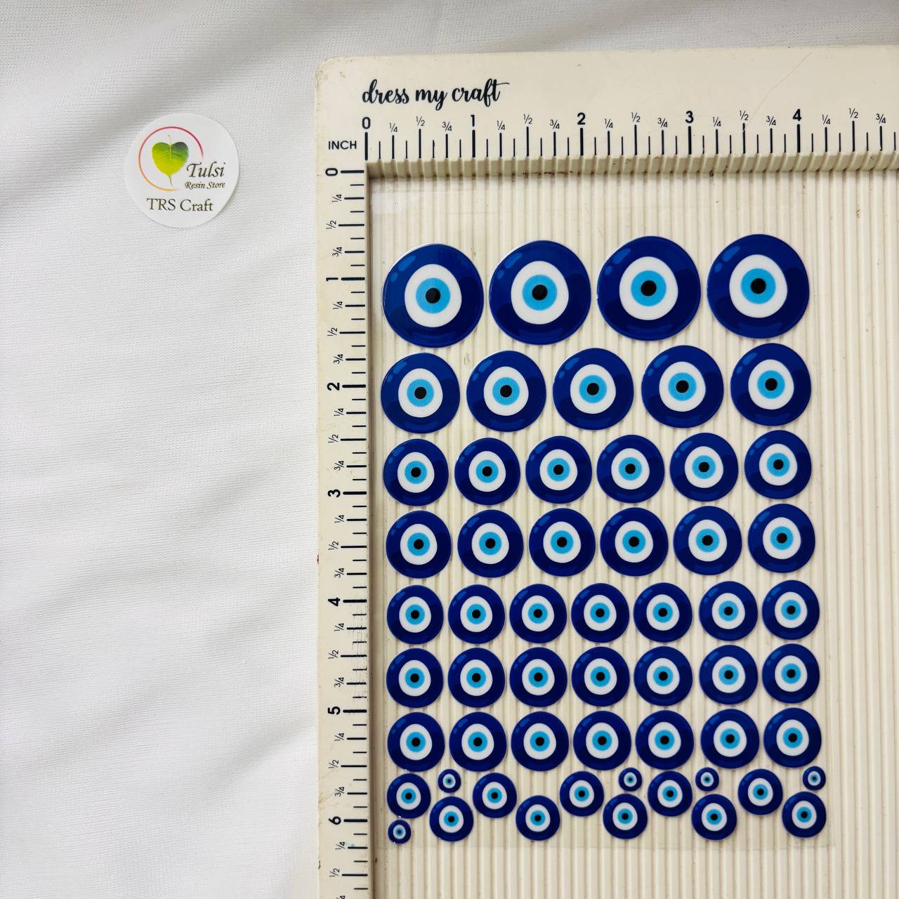 A6 UV DTF Sticker - Evil eye (A)