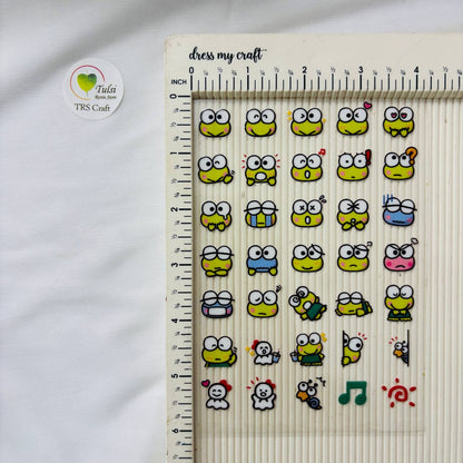 A6 UV DTF Sticker - Cartoon (B)