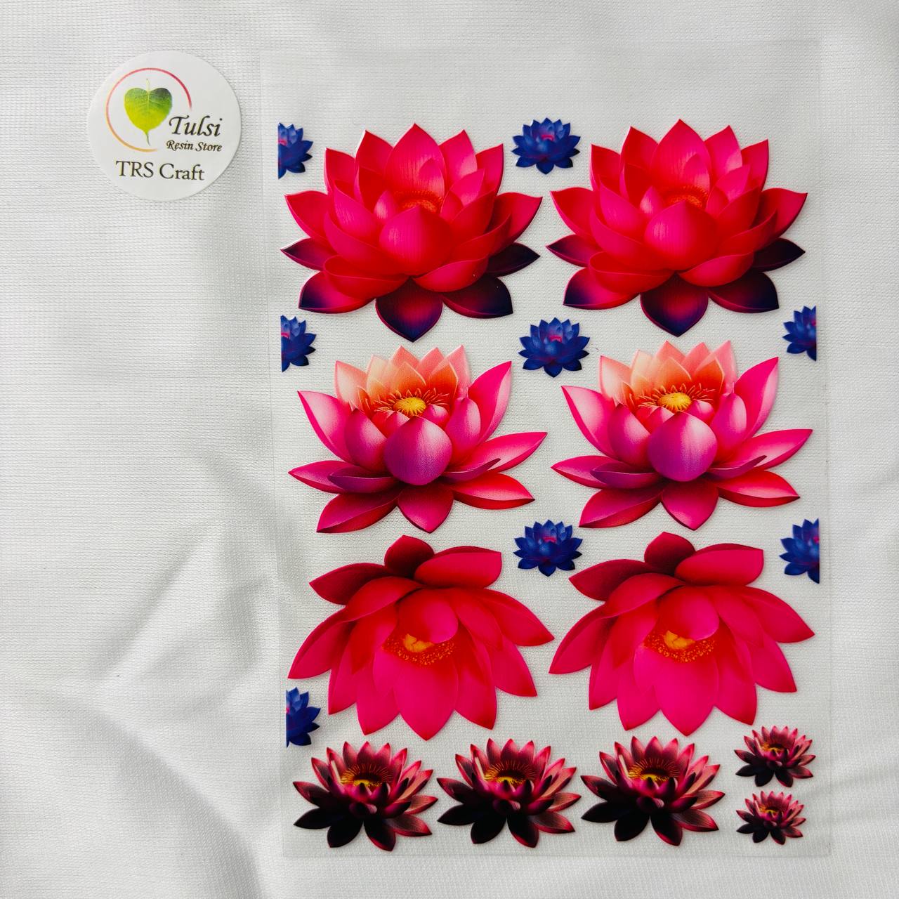 A6 UV DTF Sticker - Floral (I)