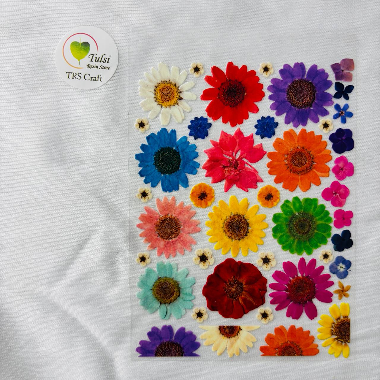 A6 UV DTF Sticker - Floral (H)