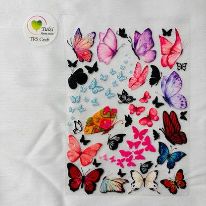 A6 UV DTF Sticker - Butterfly (A)