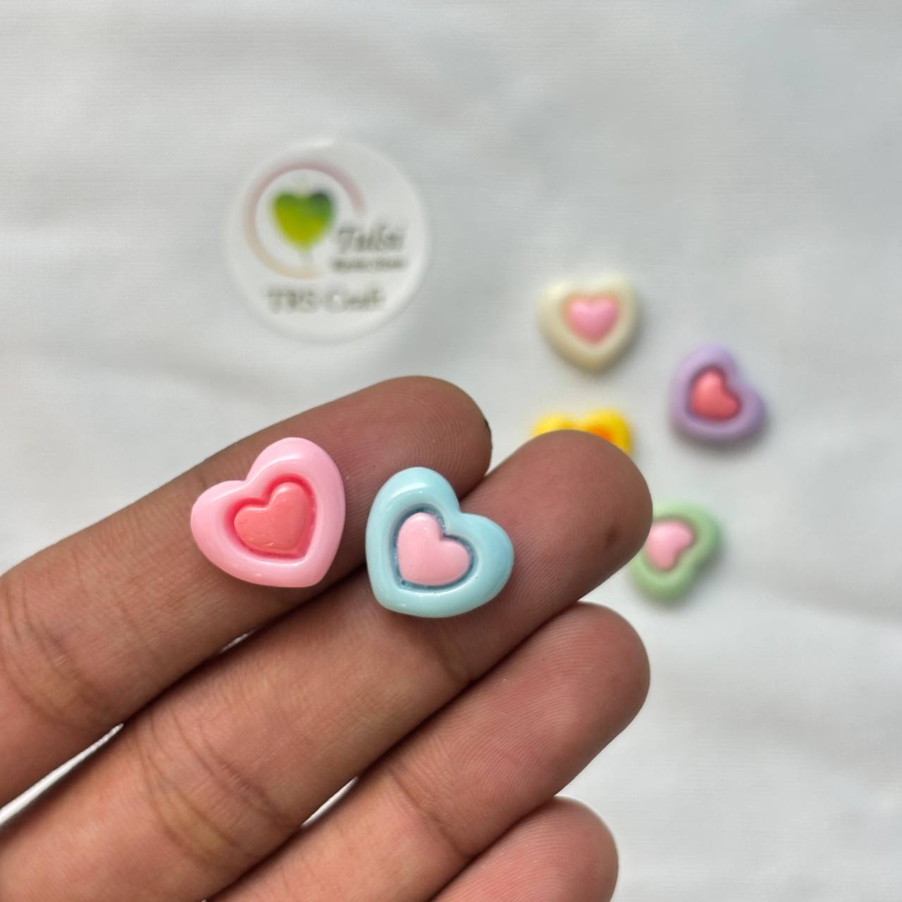 3D Miniature - Heart (5pc)